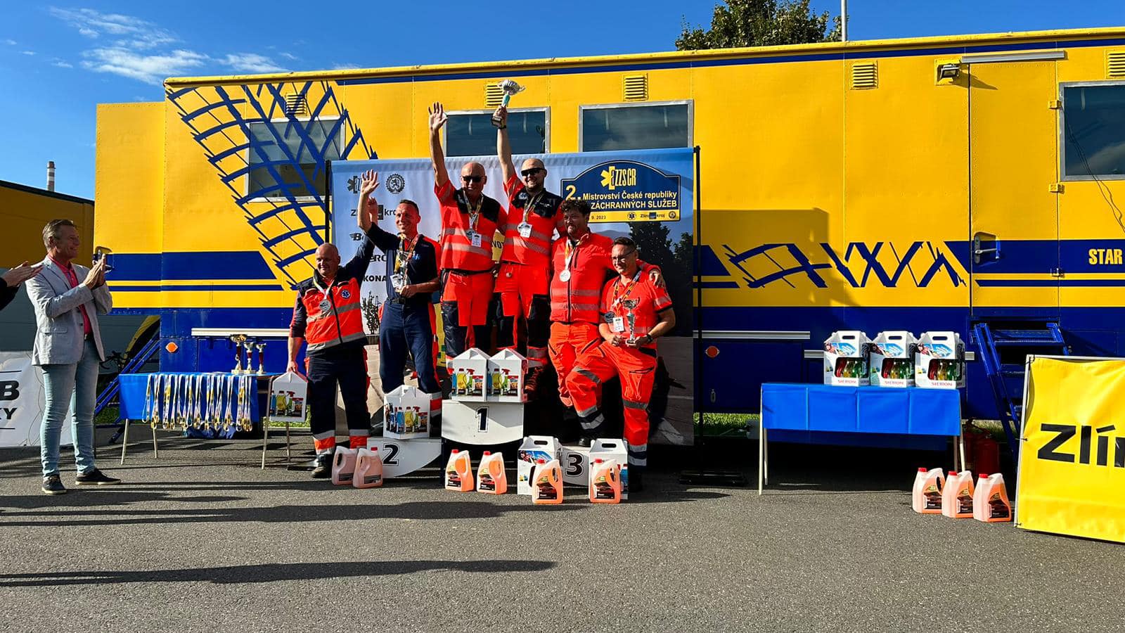 Druhý ročník Mistrovství ČR řidičů záchranných služeb